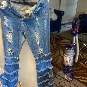 Ripped jeans